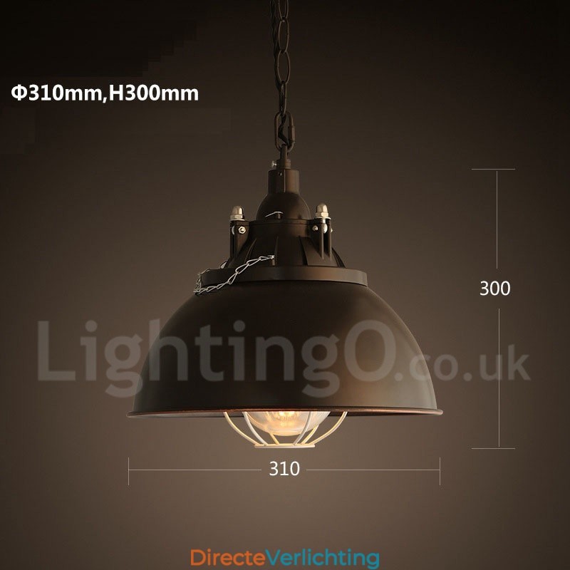 Retro Vintage Metalen 1 Lichts Hanglamp