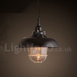 Retro Vintage Metalen 1 Lichts Hanglamp