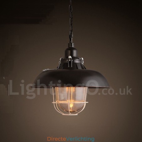 Retro Vintage Metalen 1 Lichts Hanglamp Retro Vintage Metalen 1 Lichts Hanglamp