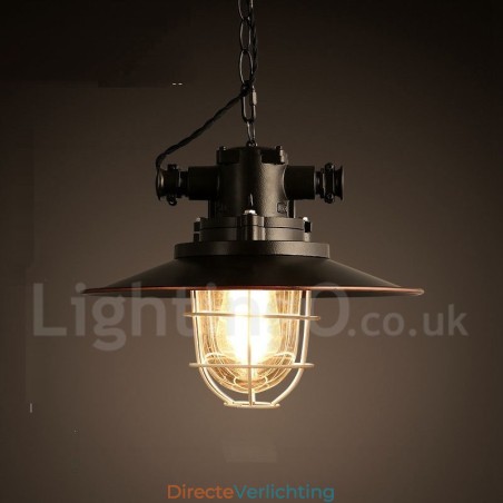 Retro Vintage Metalen 1 Lichts Hanglamp Retro Vintage Metalen 1 Lichts Hanglamp