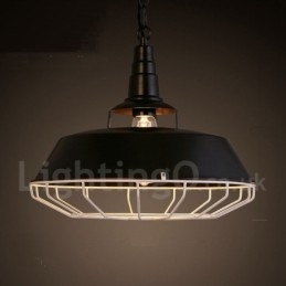 Retro Vintage Metalen 1 Lichts Hanglamp