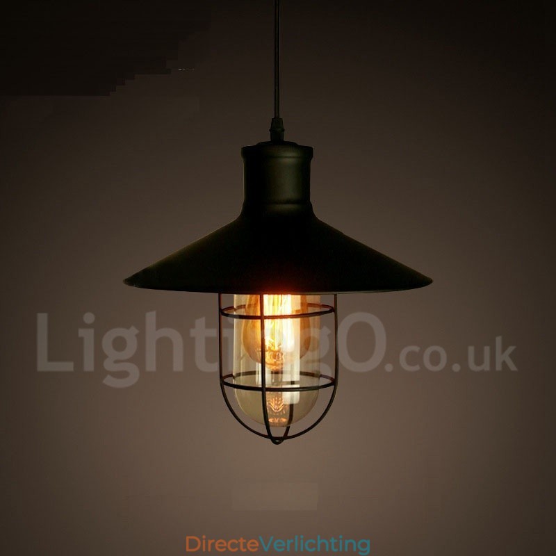 Retro Vintage Metalen 1 Lichts Hanglamp