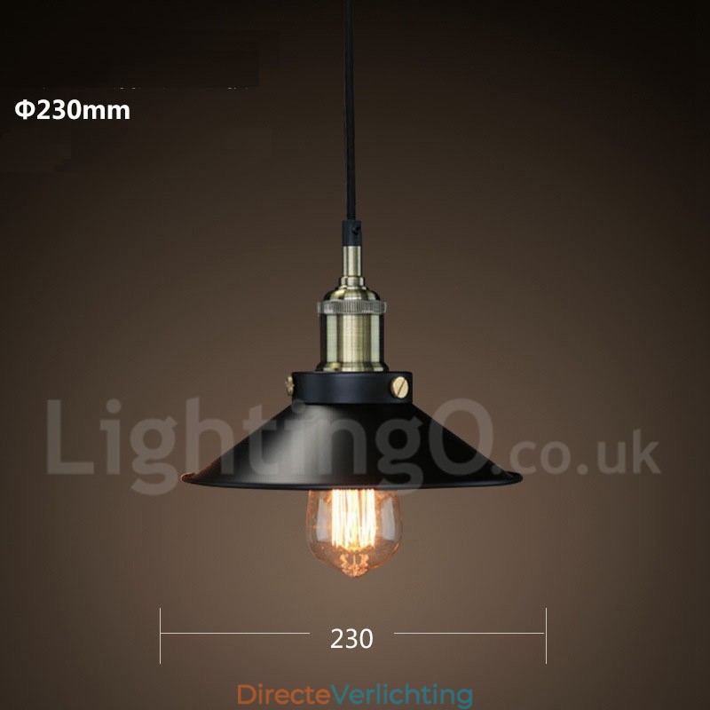 Retro Vintage Metalen 1 Lichts Hanglamp