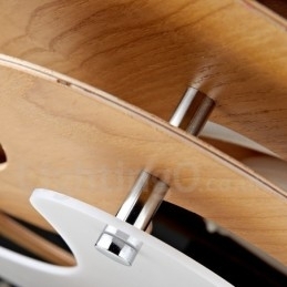 Houten plafondlamp