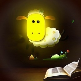 Creative Spirit Intelligent Light Control Kleine Nachtlamp Kinderen Wandlamp Verlichting
