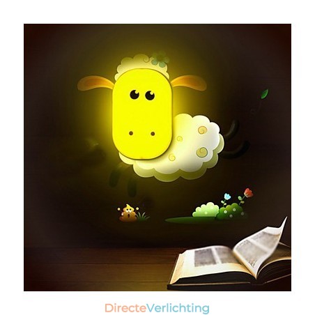 Creative Spirit Intelligent Light Control Kleine Nachtlamp Kinderen Wandlamp Verlichting Creative Spirit Intelligent Light Control Kleine Nachtlamp Kinderen Wandlamp Verlichting