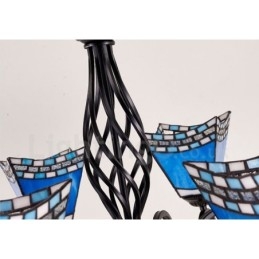 8-lichts mediterrane stijl geïntegreerde metalen kroonluchter
