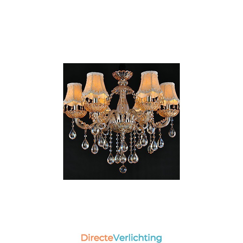 Kroonluchter Kristal Traditioneel Klassiek Glas 6 Licht