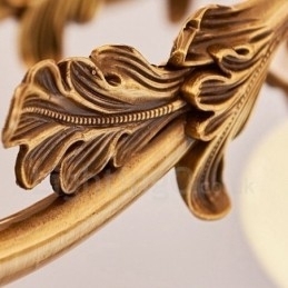 8-lichts traditionele klassieke geïntegreerde metalen luxe kroonluchter