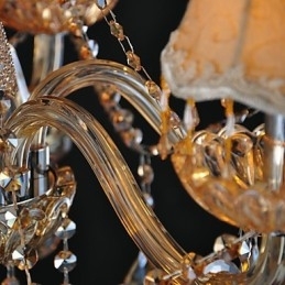 Kroonluchter Kristal Traditioneel Klassiek Glas 6 Licht