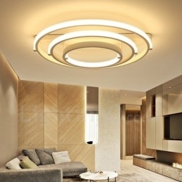 3 ringen moderne eigentijdse kroonluchter