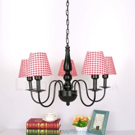 Geïntegreerde metalen kroonluchter in mediterrane stijl Geïntegreerde metalen kroonluchter in mediterrane stijl