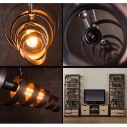 Retro ijzeren lamp moderne minimalistische industriële stijl kroonluchter