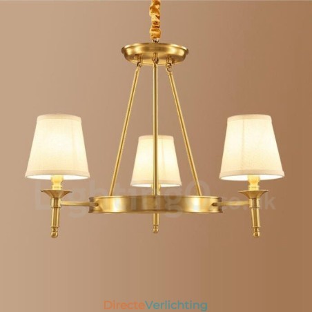 3-lichts rustieke lodge geïntegreerde metalen koperen kroonluchter 3-lichts rustieke lodge geïntegreerde metalen koperen kroonluchter