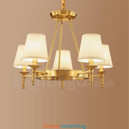 5-lichts rustieke lodge geïntegreerde metalen kroonluchter 5-lichts rustieke lodge geïntegreerde metalen kroonluchter