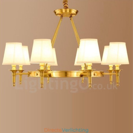 8-lichts rustieke lodge geïntegreerde metalen kroonluchter 8-lichts rustieke lodge geïntegreerde metalen kroonluchter