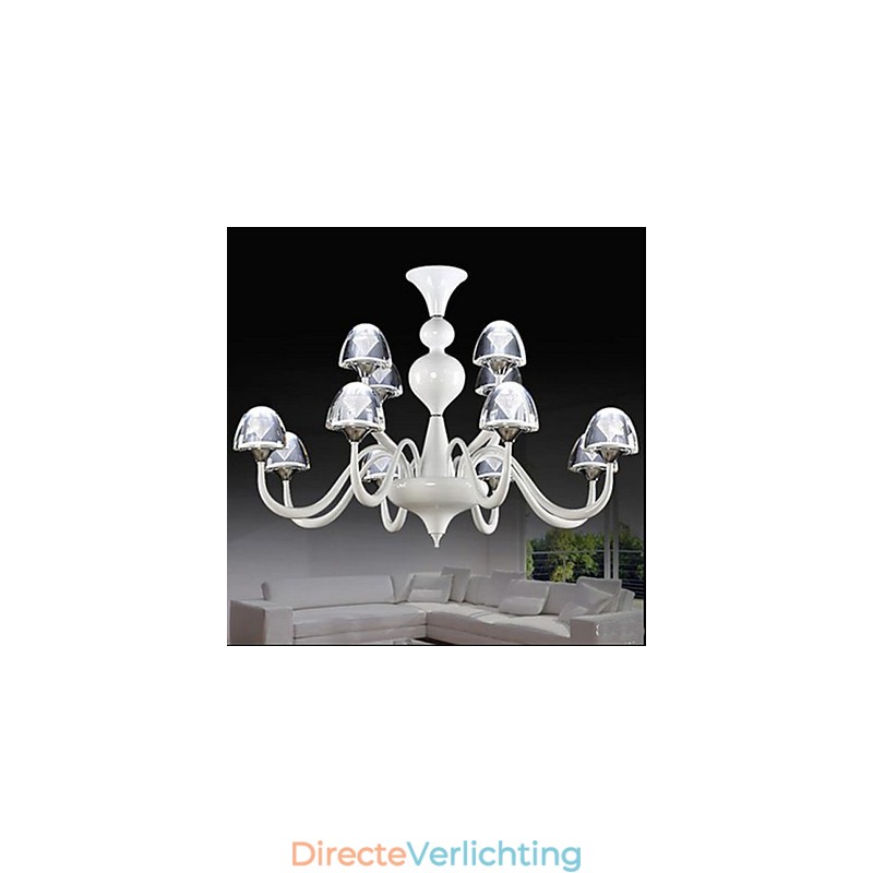 Moderne minimalistische creatieve kristallen paddenstoelhanger 8+4