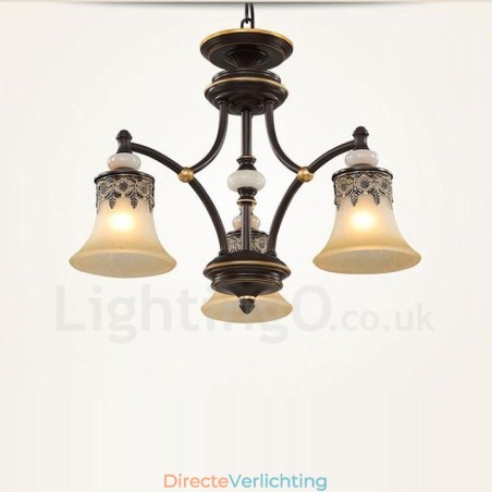 3-lichts traditionele klassieke geïntegreerde metalen kroonluchter 3-lichts traditionele klassieke geïntegreerde metalen kroonluchter