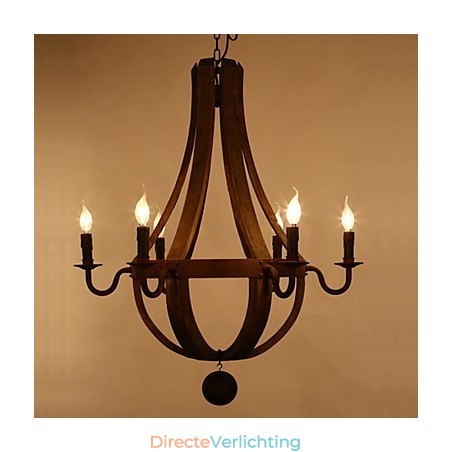Vintage Amerikaanse rustieke houten hanglamp wijnrek kroonluchter lamp Liviing and Lamp Vintage Amerikaanse rustieke houten hanglamp wijnrek kroonluchter lamp Liviing and Lamp