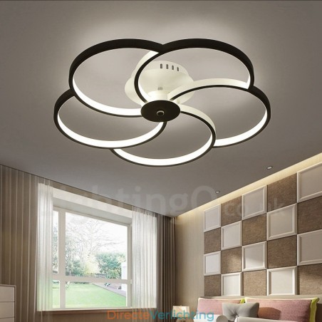 5-lichts moderne, eigentijdse, geïntegreerde metalen kroonluchter 5-lichts moderne, eigentijdse, geïntegreerde metalen kroonluchter