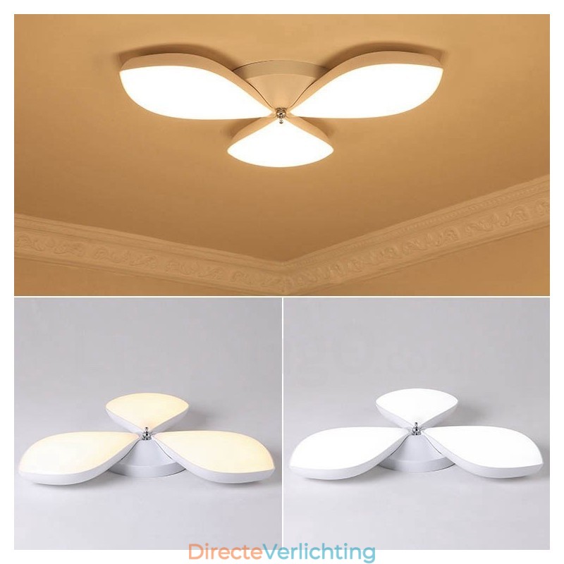 3-lichts moderne, eigentijdse, geïntegreerde metalen inbouwlamp