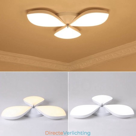 3-lichts moderne, eigentijdse, geïntegreerde metalen inbouwlamp 3-lichts moderne, eigentijdse, geïntegreerde metalen inbouwlamp