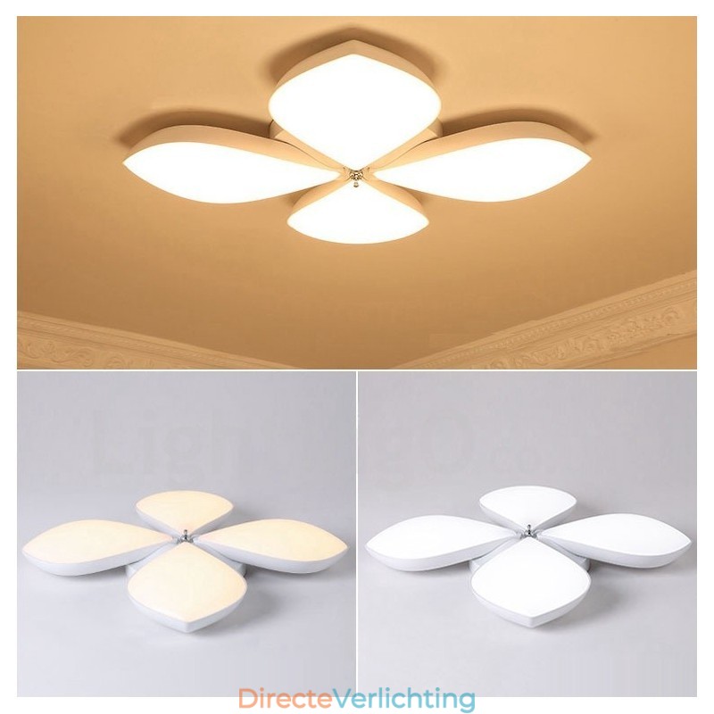 4-lichts moderne, eigentijdse, geïntegreerde metalen inbouwlamp