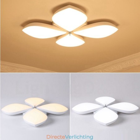 4-lichts moderne, eigentijdse, geïntegreerde metalen inbouwlamp 4-lichts moderne, eigentijdse, geïntegreerde metalen inbouwlamp