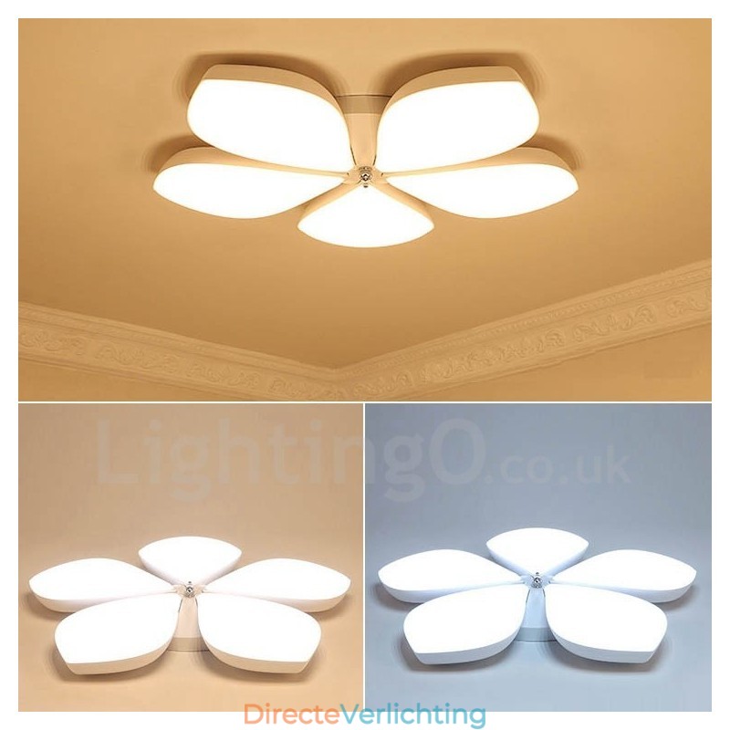 5-lichts moderne, eigentijdse, geïntegreerde metalen inbouwlamp