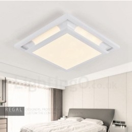 Moderne eigentijdse geïntegreerde metalen inbouwlamp