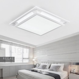 Moderne eigentijdse geïntegreerde metalen inbouwlamp