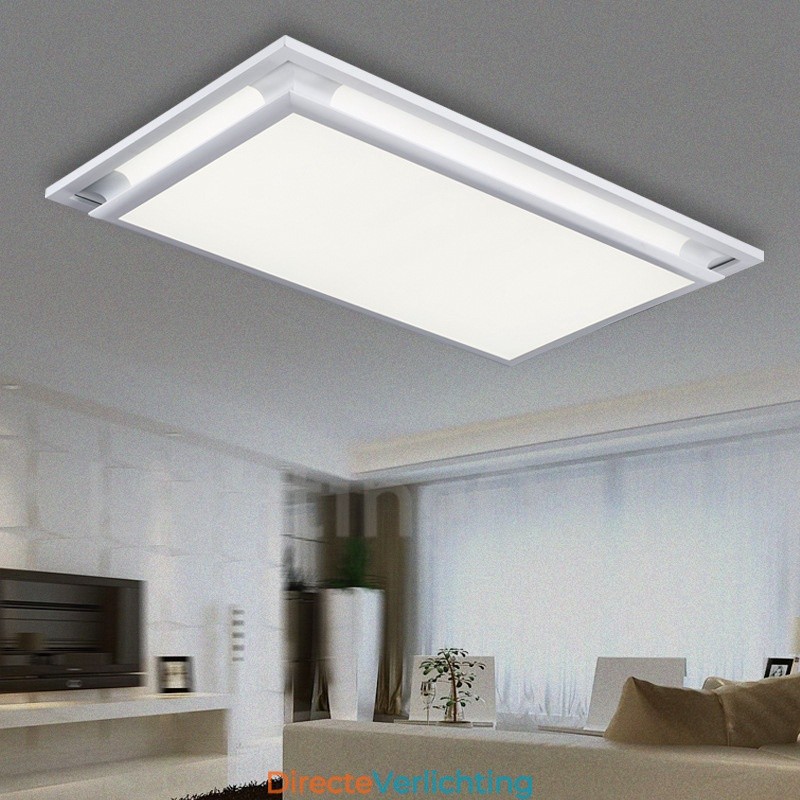 Moderne eigentijdse geïntegreerde metalen inbouwlamp