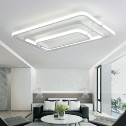 3 ringen moderne eigentijdse geïntegreerde inbouwlamp
