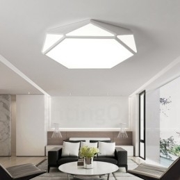 Moderne eigentijdse geïntegreerde metalen inbouwlamp