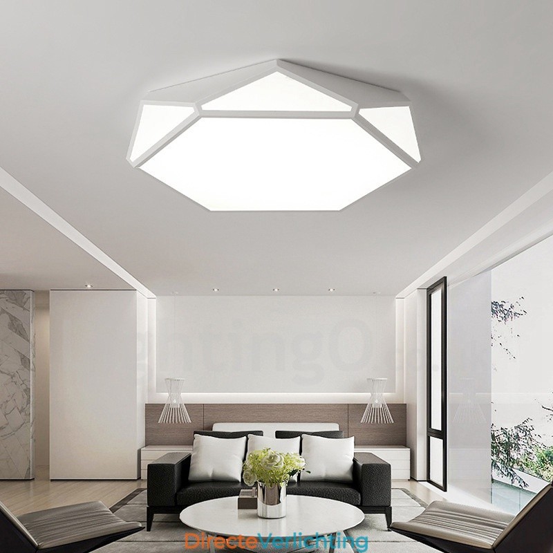 Moderne eigentijdse geïntegreerde metalen inbouwlamp
