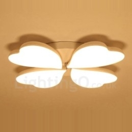 4-lichts moderne, eigentijdse, geïntegreerde metalen inbouwlamp