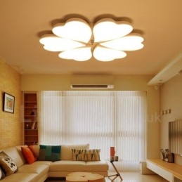 6-lichts moderne, eigentijdse, geïntegreerde metalen inbouwlamp