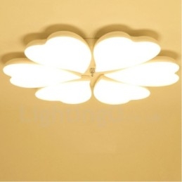 6-lichts moderne, eigentijdse, geïntegreerde metalen inbouwlamp
