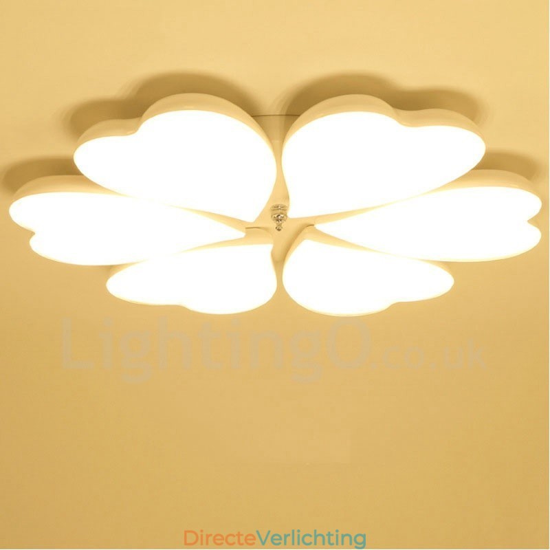 6-lichts moderne, eigentijdse, geïntegreerde metalen inbouwlamp