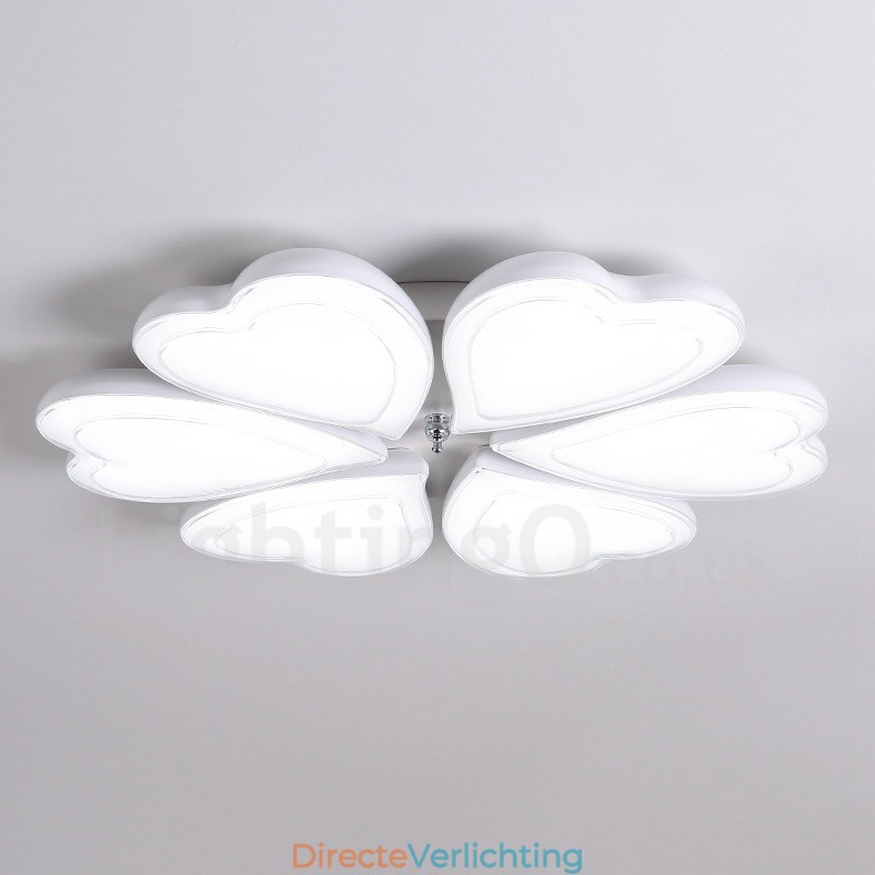 6-lichts moderne, eigentijdse, geïntegreerde metalen inbouwlamp