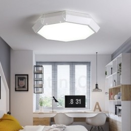 Moderne eigentijdse geïntegreerde metalen inbouwlamp