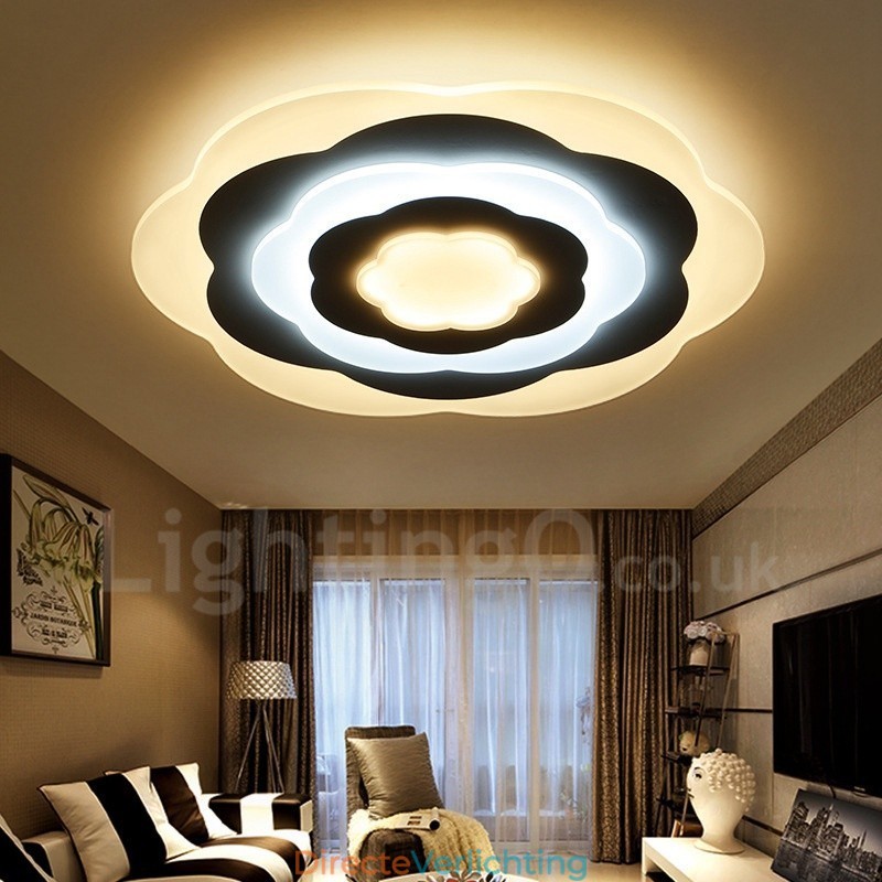 Moderne eigentijdse geïntegreerde metalen inbouwlamp