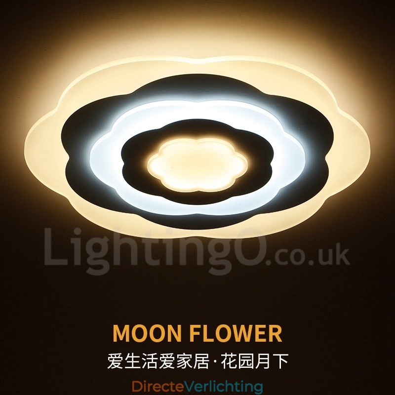 Moderne eigentijdse geïntegreerde metalen inbouwlamp