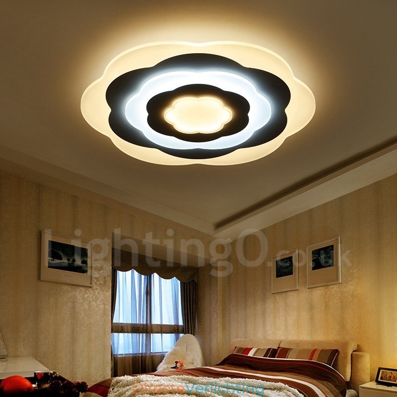 Moderne eigentijdse geïntegreerde metalen inbouwlamp