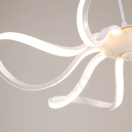 Moderne eigentijdse geïntegreerde metalen inbouwlamp