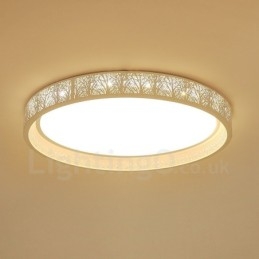 Moderne eigentijdse geïntegreerde metalen inbouwlamp