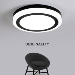 Moderne eigentijdse geïntegreerde plafondlamp
