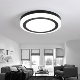 Moderne eigentijdse geïntegreerde plafondlamp