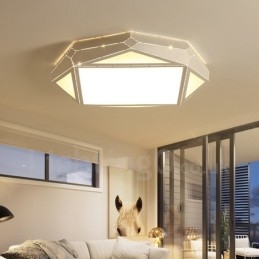 Moderne eigentijdse geïntegreerde metalen inbouwlamp
