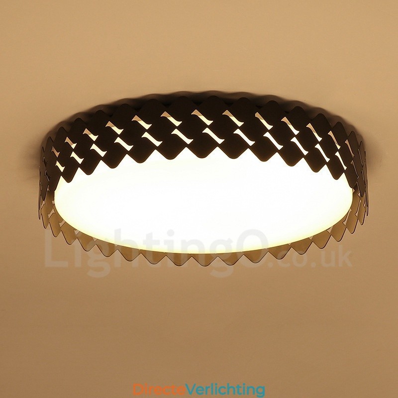 Moderne eigentijdse geïntegreerde metalen inbouwlamp